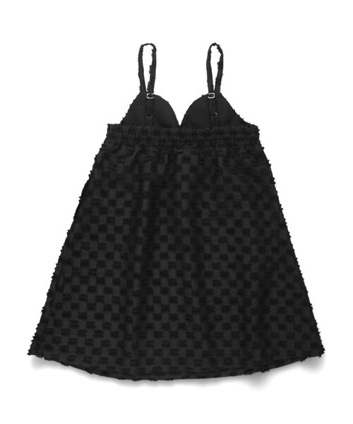 BRANSHES（ブランシェス）の「【プチレディ】キャミワンピース（ジャンパースカート・キッズ・オリーブ/ブラック・140/110/100/90/150/120/130）」の11枚目の写真