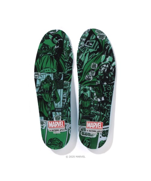 A BATHING APE(アベイシングエイプ)の「BAPE STA BAPE X F4 - DR.DOOM(スニーカー・メンズ・グリーン・10/8.5/11/9/12/8/9.5/7)」の11枚目の写真