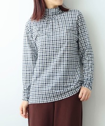 【L~6L 大きいサイズ】【プレスウォーム】天竺タートルネックTシャツ