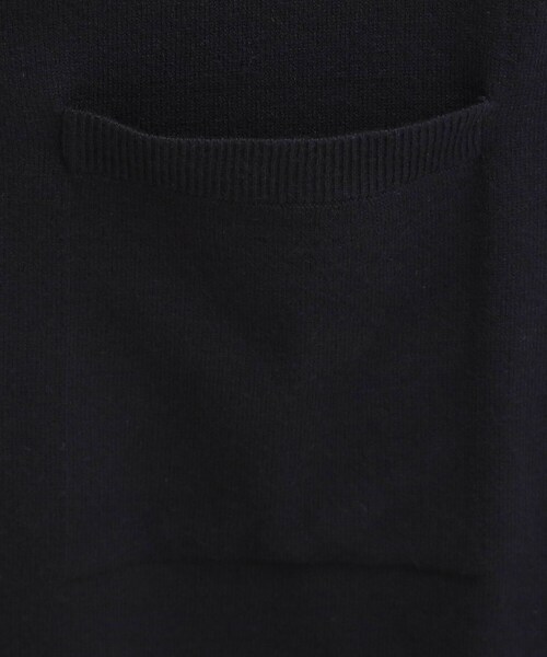 SHOO・LA・RUE(シューラルー)の「【洗える/体型カバー】もちもちタッチが心地よい トッパーカーディガン(カーディガン/ボレロ・レディース・グレー/ブルー系その他/レッド系1/ブラック・00)」の12枚目の写真