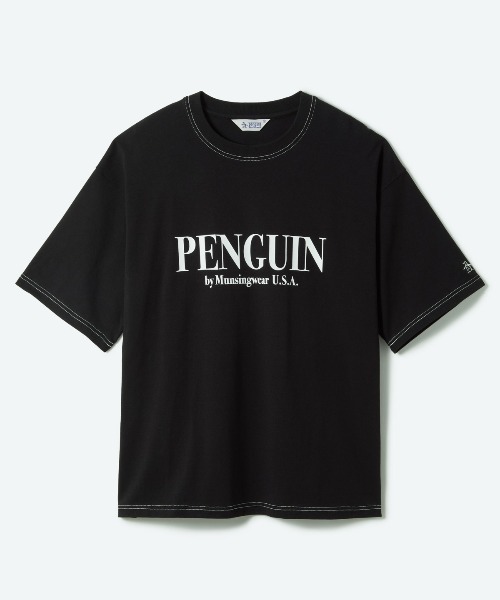 セール】COLOR STITCH T-SHIRT（Tシャツ/カットソー）｜penguin BY