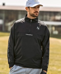 LUXEAKMPLUS（リュクスエイケイエムプラス）の「LUXEAKMPLUS(リュクスエイケイエムプラス)ゴルフ ハーフジップ サイドファスナー ブルゾン (通気性/ストレッチ性)（ブルゾン）」