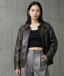 DIP IN CHOCOLATE（ディップインチョコレート）の「クラシックレザージャケット【DIP IN CHOCOLATE】（ライダースジャケット）」