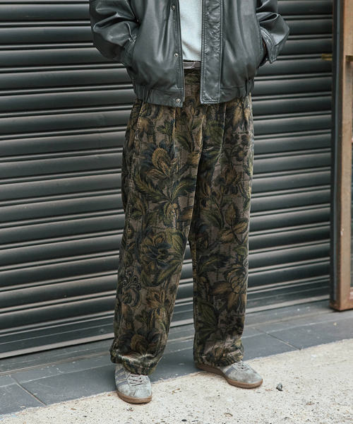 コーデュロイプリント オーバー パンツ（その他パンツ