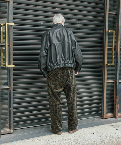 JOURNAL STANDARD(ジャーナルスタンダード)の「コーデュロイプリント オーバー パンツ(その他パンツ・メンズ・チャコールグレー/ネイビー/ブラウン・SMALL/MEDIUM/LARGE)」の6枚目の写真