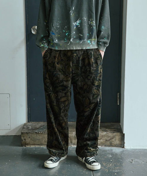 JOURNAL STANDARD(ジャーナルスタンダード)の「コーデュロイプリント オーバー パンツ(その他パンツ・メンズ・チャコールグレー/ネイビー/ブラウン・SMALL/MEDIUM/LARGE)」の16枚目の写真