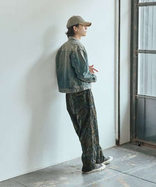 JOURNAL STANDARD(ジャーナルスタンダード)の「コーデュロイプリント オーバー パンツ(その他パンツ・メンズ・チャコールグレー/ネイビー/ブラウン・SMALL/MEDIUM/LARGE)」の20枚目の写真