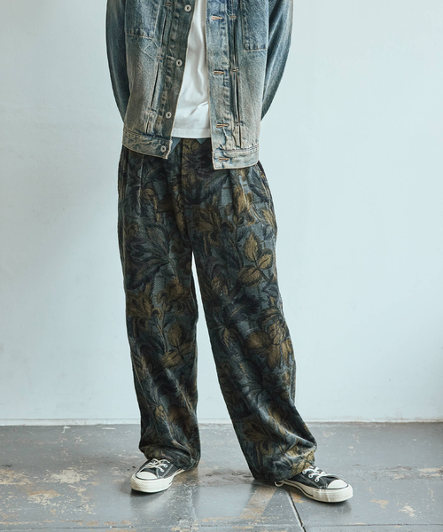 JOURNAL STANDARD(ジャーナルスタンダード)の「コーデュロイプリント オーバー パンツ(その他パンツ・メンズ・チャコールグレー/ネイビー/ブラウン・SMALL/MEDIUM/LARGE)」の21枚目の写真