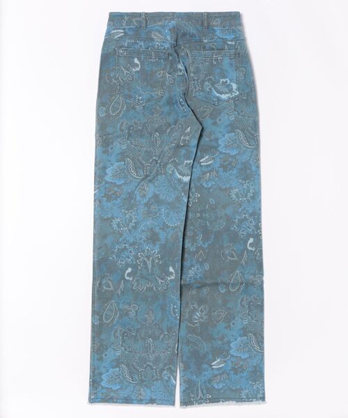 Desigual（デシグアル）の「ペイズリー柄のサージパンツ（その他パンツ・レディース・ブルー・S/M/L/XS/XL）」の6枚目の写真