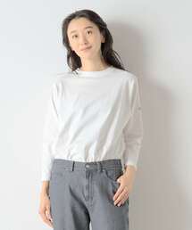 定番ラウンドヘムロングTシャツ