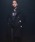 EFFECTENiGtFNej́umj11115- Shaggy wool double breasted long coat OPR[g(ef404-03)is[R[gjvbubN