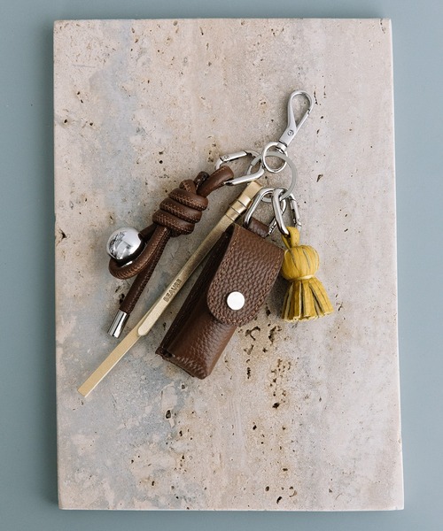 BEAURE レザー リップケース チャーム（キーケース/キーアクセサリー