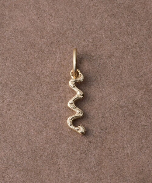 プレシャスシングス] K10YG チャーム /Snake（ネックレス）｜ete