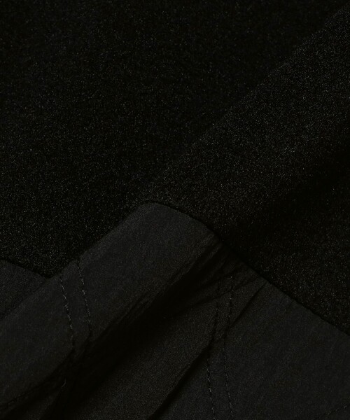 B:MING by BEAMS（ビーミングバイビームス）の「ドッキング コート（ノーカラーコート・レディース・オリーブ/ブラック/ホワイト系その他5・MEDIUM/SMALL）」の14枚目の写真