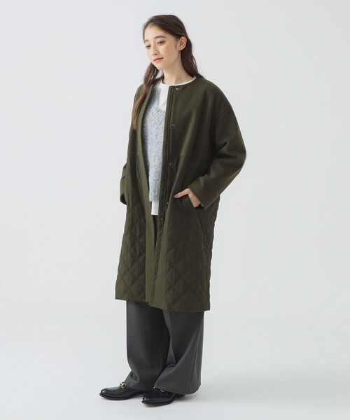セール】ドッキング コート（ノーカラーコート）｜B:MING by BEAMS
