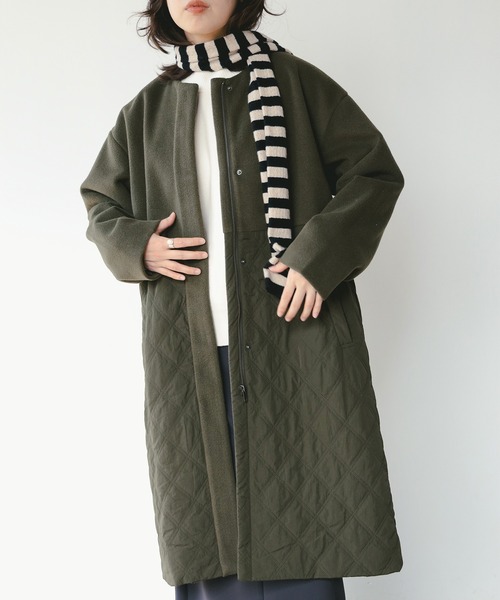 セール】ドッキング コート（ノーカラーコート）｜B:MING by BEAMS