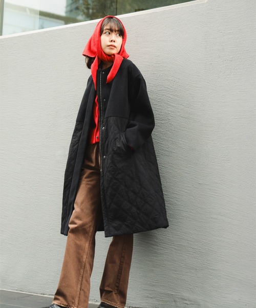 セール】ドッキング コート（ノーカラーコート）｜B:MING by BEAMS