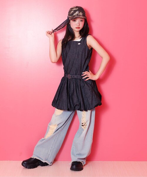 algy（アルジー）の「スニーカーブーツ（ブーツ・キッズ・ブラック・24/23/22/21/20）」の3枚目の写真