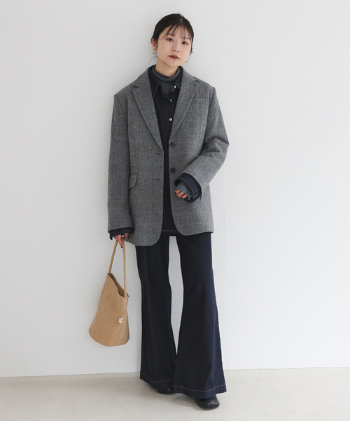 Healthy denim(ヘルシーデニム)の「Healthy DENIM/ヘルシーデニム バギーデニム Radish H68332203(デニムパンツ・レディース・ブルー/ネイビー・23cm/24cm/25cm)」の6枚目の写真