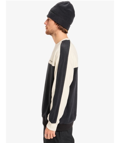 Quiksilver（クイックシルバー）の「HIGH ALTITUDE FLEECE /クイックシルバープルオーバースウェットトレーナー（スウェット・メンズ・レッド/ブラック・SMALL/MEDIUM/X-LARGE）」の6枚目の写真