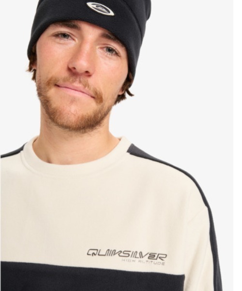 Quiksilver（クイックシルバー）の「HIGH ALTITUDE FLEECE /クイックシルバープルオーバースウェットトレーナー（スウェット・メンズ・レッド/ブラック・SMALL/MEDIUM/X-LARGE）」の7枚目の写真