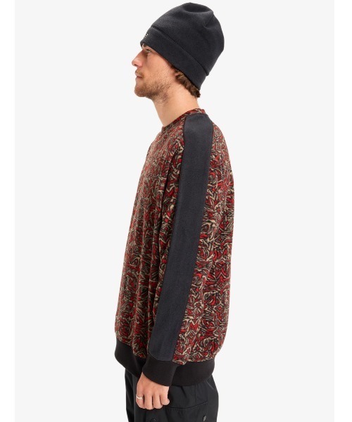 Quiksilver（クイックシルバー）の「HIGH ALTITUDE FLEECE /クイックシルバープルオーバースウェットトレーナー（スウェット・メンズ・レッド/ブラック・SMALL/MEDIUM/X-LARGE）」の11枚目の写真