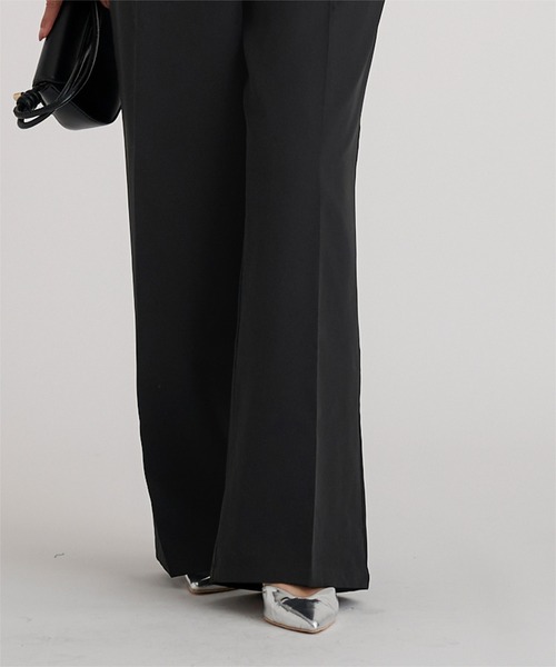 UR'S(ユアーズ)の「シークレットラインワイドパンツ(その他パンツ・レディース・ブラック/ネイビー/ベージュ・L/M/S)」の6枚目の写真