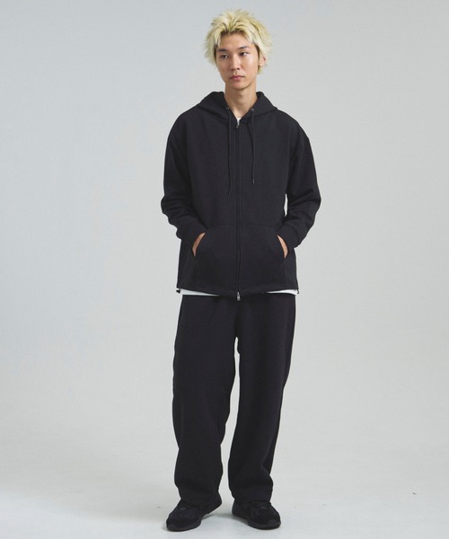 JACKROSE（ジャックローズ）の「JE-TCポンチ/フルジップパーカー（パーカー・メンズ・グレー/ブラック・M/L）」の14枚目の写真