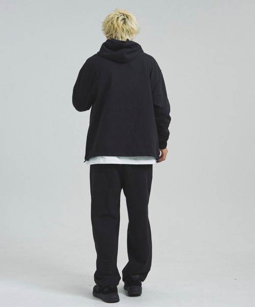 JACKROSE（ジャックローズ）の「JE-TCポンチ/フルジップパーカー（パーカー・メンズ・グレー/ブラック・M/L）」の19枚目の写真