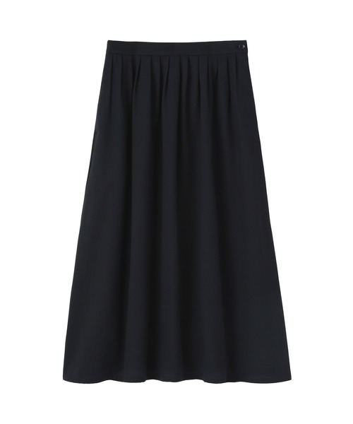 無印良品(ムジルシリョウヒン)の「婦人 起毛タックスカート(スカート・レディース・ダークグリーン/ブラック/ダークネイビー・S/M/L/XL)」の5枚目の写真