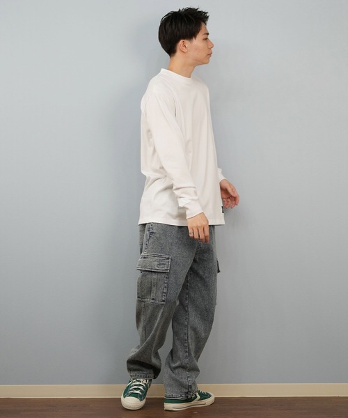 NEW ERA(ニューエラ)の「NEW ERA/ニューエラ 長袖Tシャツ/ロンT バックプリント 14682704/14682705(Tシャツ/カットソー・メンズ・ホワイト/ブラック・XL/2XL/L/M)」の16枚目の写真