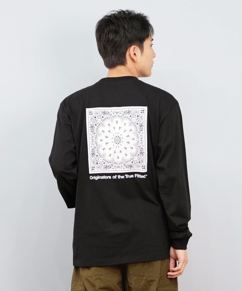 NEW ERA(ニューエラ)の「NEW ERA/ニューエラ 長袖Tシャツ/ロンT バックプリント 14682704/14682705(Tシャツ/カットソー・メンズ・ホワイト/ブラック・XL/2XL/L/M)」の19枚目の写真