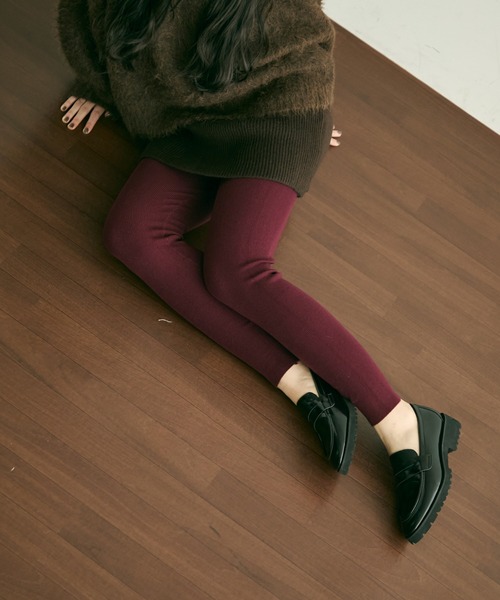 セール】リブ編みニットレギンス（その他パンツ）｜Trish（トリッシュ