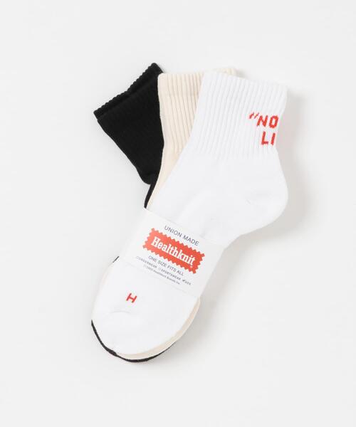 ITEMS URBANRESEARCH(アイテムズ アーバンリサーチ)の「Healthknit バックロゴ ミドルソックス 3P(ソックス/靴下・メンズ・その他1・-)」の8枚目の写真