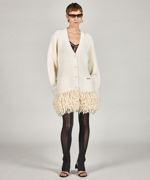 PRANK PROJECT（プランクプロジェクト）の「ハンドフリンジニット