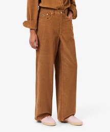 ルーズフィットコーデュロイワイドパンツ