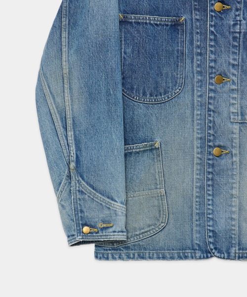 markaware（マーカウェア）の「【markaware/marka】COVERALL JACKET（デニムジャケット・メンズ・インディゴブルー・1/2）」の2枚目の写真