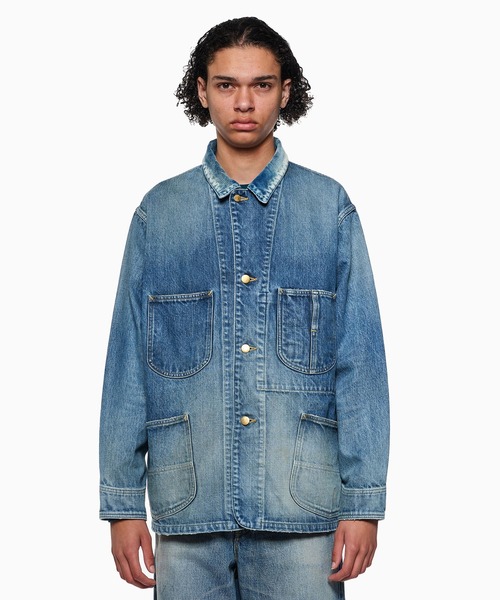 markaware（マーカウェア）の「【markaware/marka】COVERALL JACKET（デニムジャケット・メンズ・インディゴブルー・1/2）」の11枚目の写真