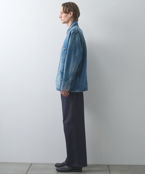 markaware（マーカウェア）の「【markaware/marka】COVERALL JACKET（デニムジャケット・メンズ・インディゴブルー・1/2）」の9枚目の写真