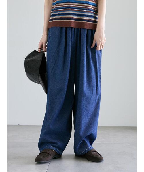 Lugnoncure（ルノンキュール）の「アソートコクーンイージーパンツ（その他パンツ・レディース・オフホワイト/ブラック/ネイビー/キナリ/ベージュ・F）」の5枚目の写真