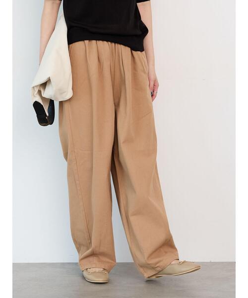 Lugnoncure（ルノンキュール）の「アソートコクーンイージーパンツ（その他パンツ・レディース・オフホワイト/ブラック/ネイビー/キナリ/ベージュ・F）」の22枚目の写真