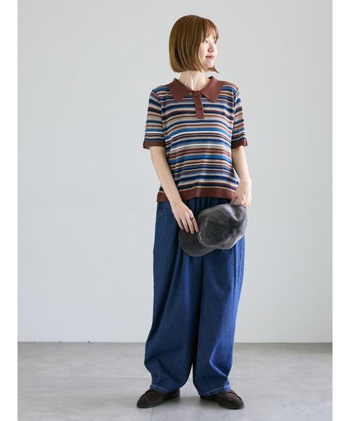 Lugnoncure（ルノンキュール）の「アソートコクーンイージーパンツ（その他パンツ・レディース・オフホワイト/ブラック/ネイビー/キナリ/ベージュ・F）」の15枚目の写真