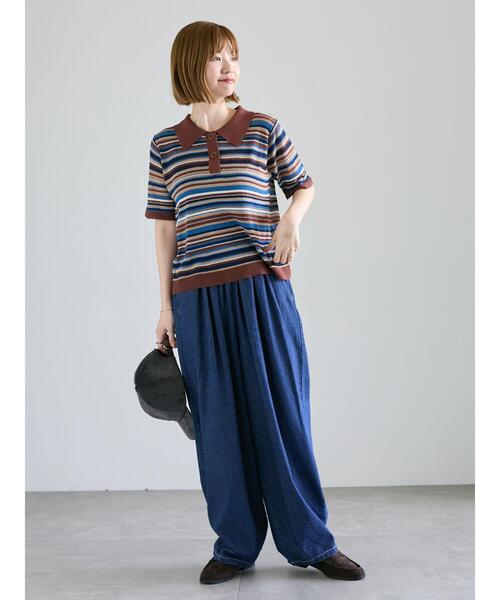 Lugnoncure（ルノンキュール）の「アソートコクーンイージーパンツ（その他パンツ・レディース・オフホワイト/ブラック/ネイビー/キナリ/ベージュ・F）」の14枚目の写真