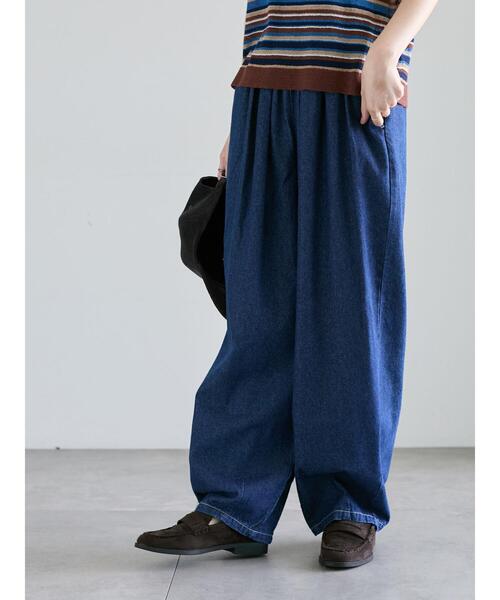 Lugnoncure（ルノンキュール）の「アソートコクーンイージーパンツ（その他パンツ・レディース・オフホワイト/ブラック/ネイビー/キナリ/ベージュ・F）」の13枚目の写真