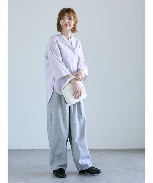 Lugnoncure（ルノンキュール）の「アソートコクーンイージーパンツ（その他パンツ・レディース・オフホワイト/ブラック/ネイビー/キナリ/ベージュ・F）」の10枚目の写真