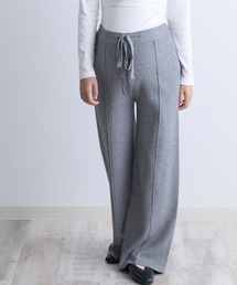 SweetMommy | 【ZOZO限定】センターピンタック ニットワイドパンツ [マタニティ　産前産後](マタニティウェア/グッズ)