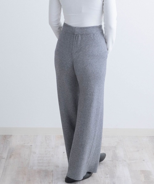 SweetMommy（スウィートマミー）の「【ZOZO限定】センターピンタック ニットワイドパンツ [マタニティ　産前産後]（マタニティウェア/グッズ・レディース・ホワイト/グレー・FREE）」の21枚目の写真