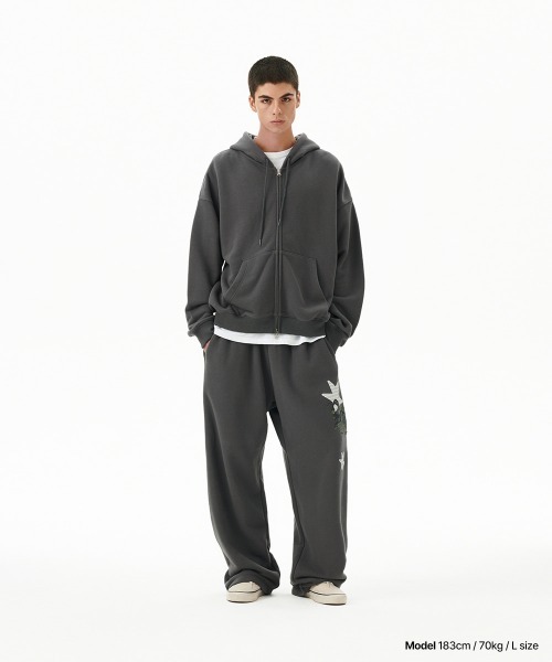 mahagrid/マハグリッド』 PRAY APPLIQUE SWEAT PANT/アップリケ mahagrid/マハグリッド』 PRAY APPLIQUE SWEAT PANT/アップリケ