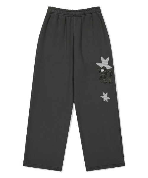 MAHAGRID(マハグリッド)の「『mahagrid/マハグリッド』 PRAY APPLIQUE SWEAT PANT/アップリケデザインスウェットパンツ(スウェットパンツ・レディース・チャコールグレー/ブラック/グレー・M)」の20枚目の写真