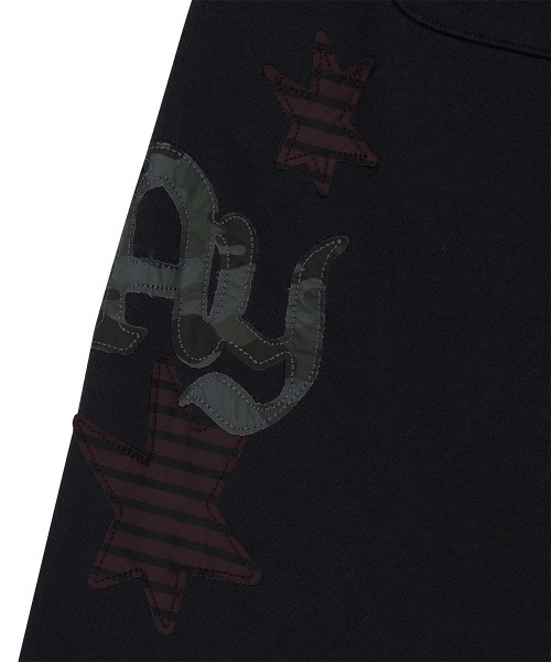 MAHAGRID(マハグリッド)の「『mahagrid/マハグリッド』 PRAY APPLIQUE SWEAT PANT/アップリケデザインスウェットパンツ(スウェットパンツ・レディース・チャコールグレー/ブラック/グレー・M)」の15枚目の写真
